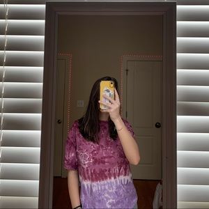 Purple tie dye Ivory Ella T-shirt